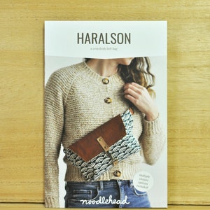 Haralson Crossbody Belt Bag - Paper Sewing Pattern by Noodlehead