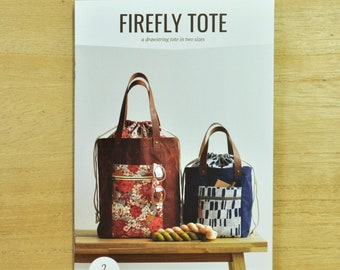 Firefly Tote - Two Sizes - Paper Sewing Pattern by Noodlehead