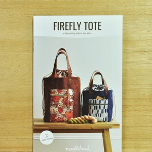 Firefly Tote - Two Sizes - Paper Sewing Pattern by Noodlehead