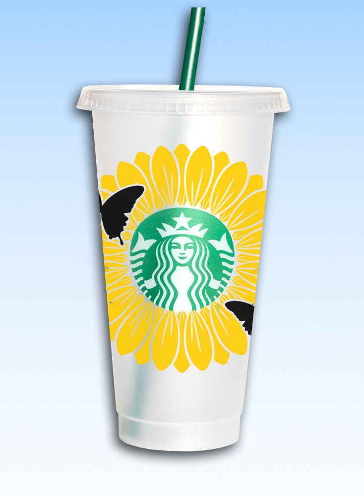 Free Free 95 Sunflower Butterfly Starbucks Svg SVG PNG EPS DXF File