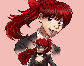 A4 Print - Persona 5 Royal : Kasumi