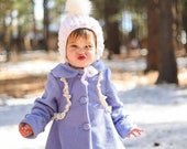 Bobble Stitch Bonnet With White Pom