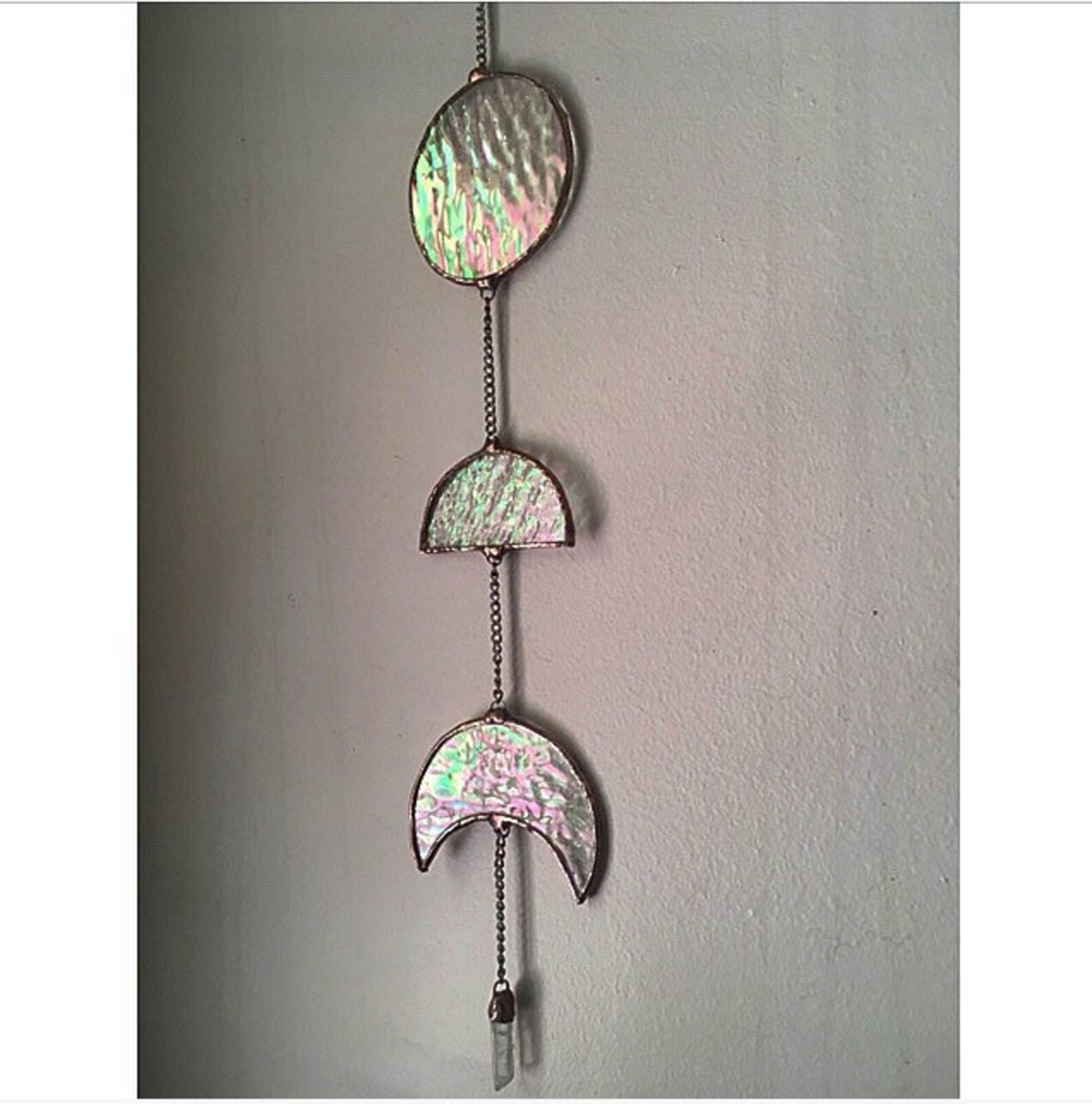 Stained Glass Moon Phases Etsy