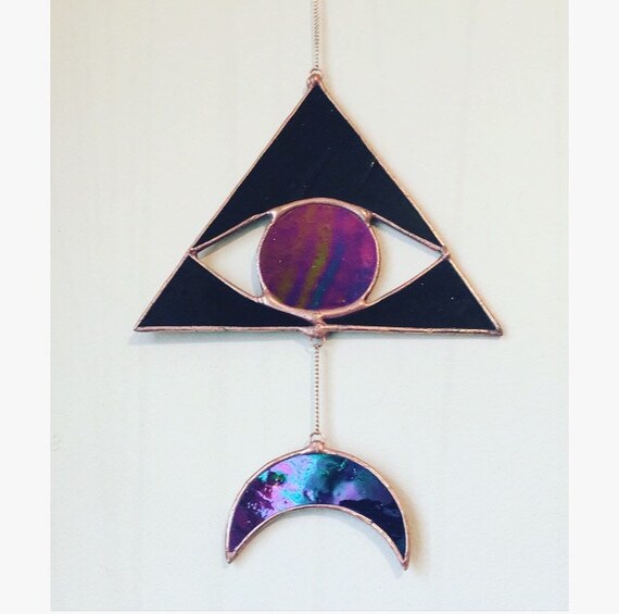 2 x Glass All Seeing Eye 2 x Glass All Seeing Eye