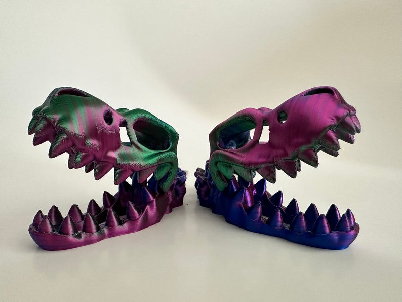 Dino Skeleton Keychain T-Rex