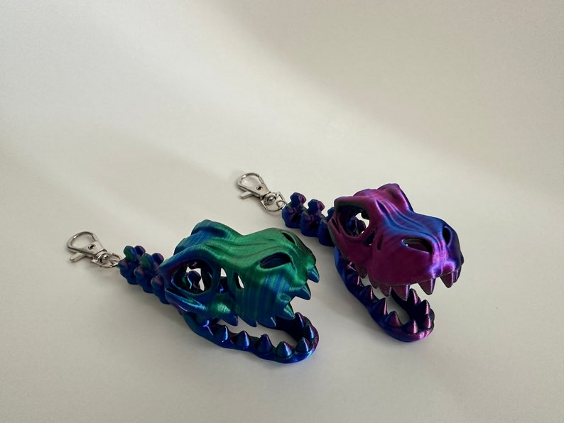 Dino Skeleton Keychain image 3