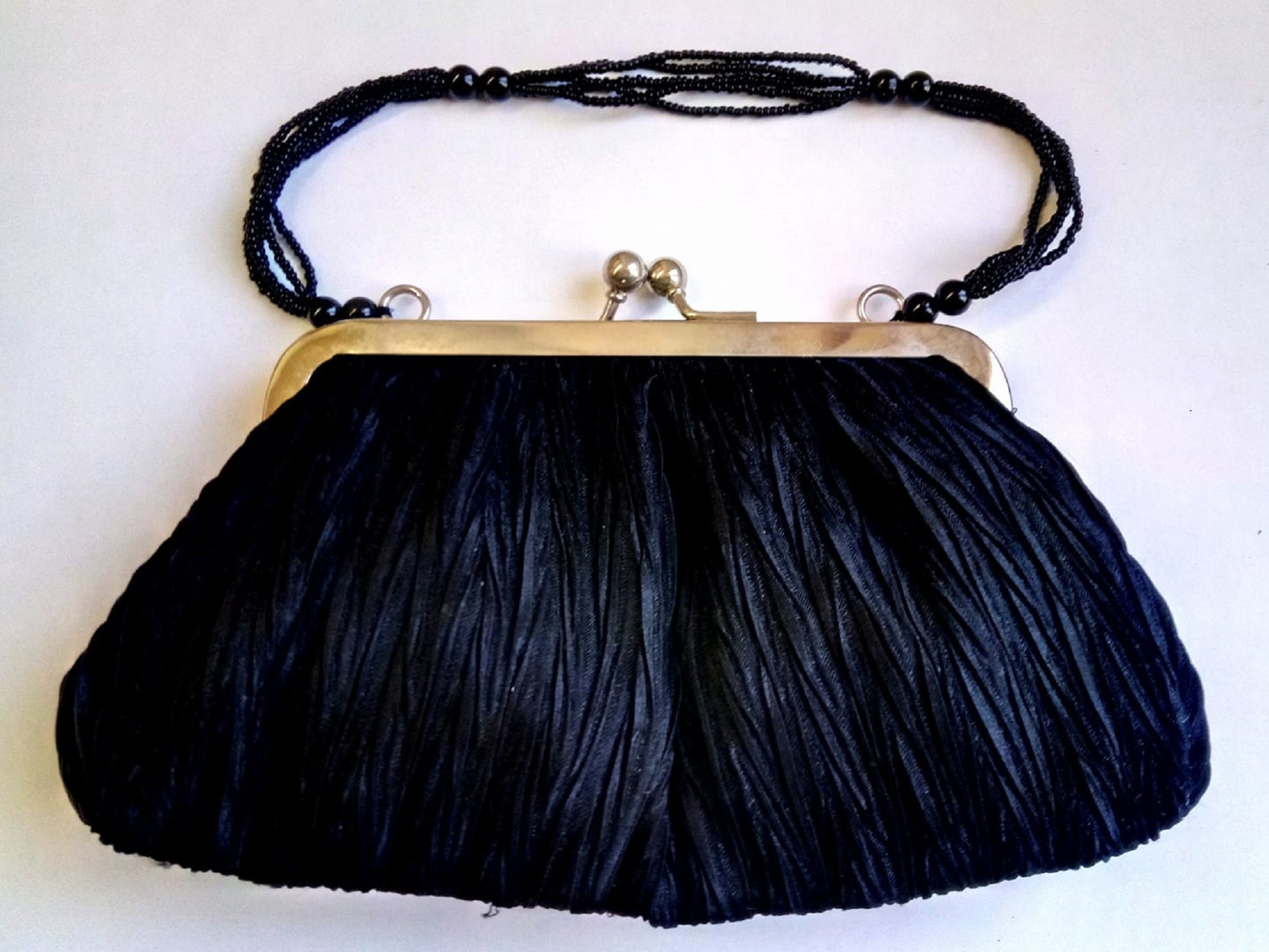 Bolso vintage relleno de pedrería encantos piezas y piezas Etsy