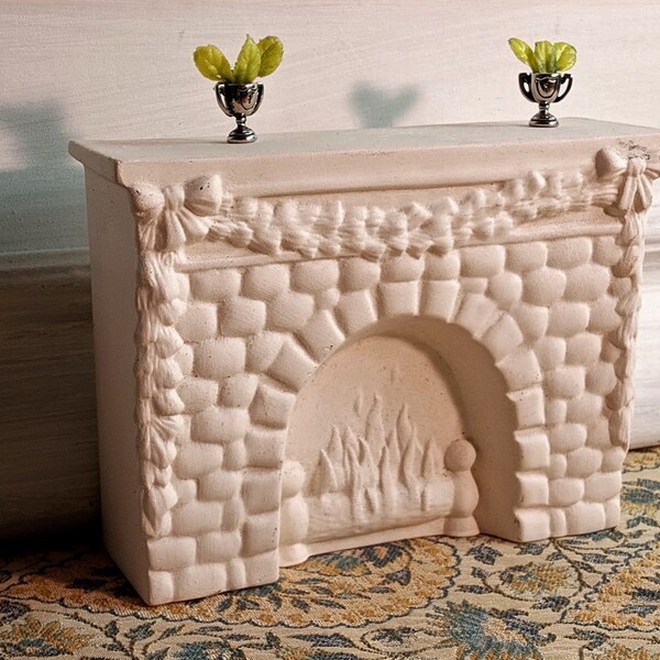 Dollhouse Fireplace Etsy