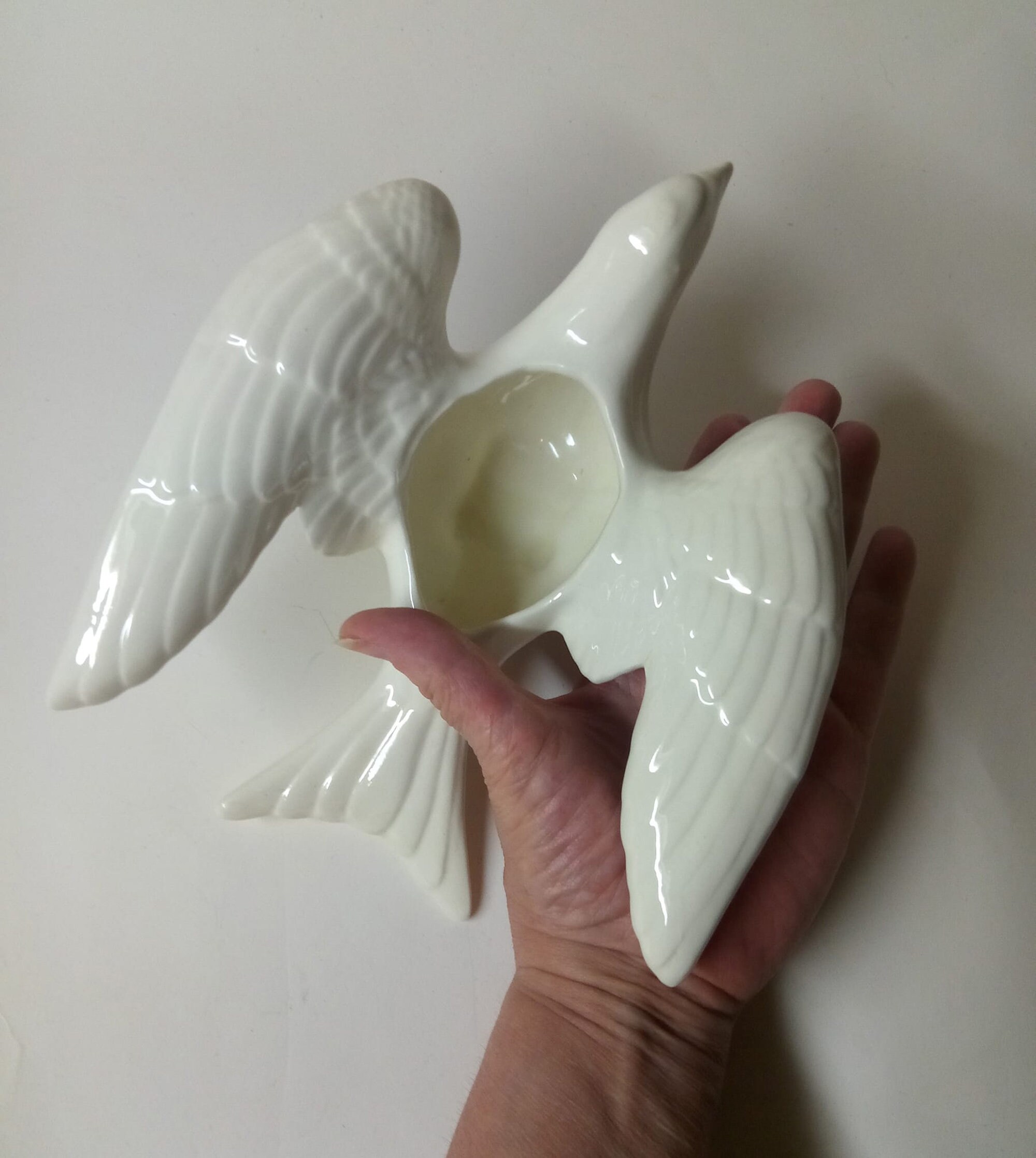 10 Vintage Ceramic Dove Planters Wedding Succulents Bird Etsy