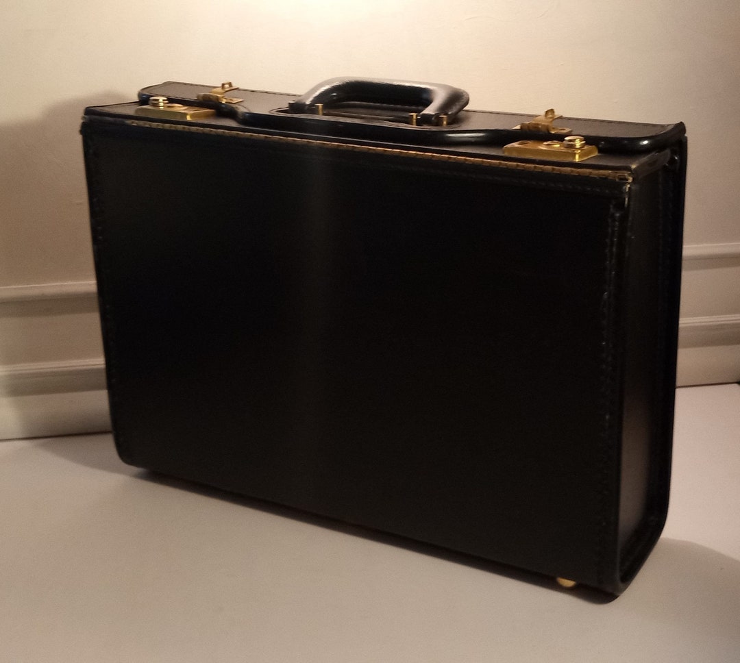 Vintage Stebco Pilots Briefcase W KEYS Foldover Salesman Etsy