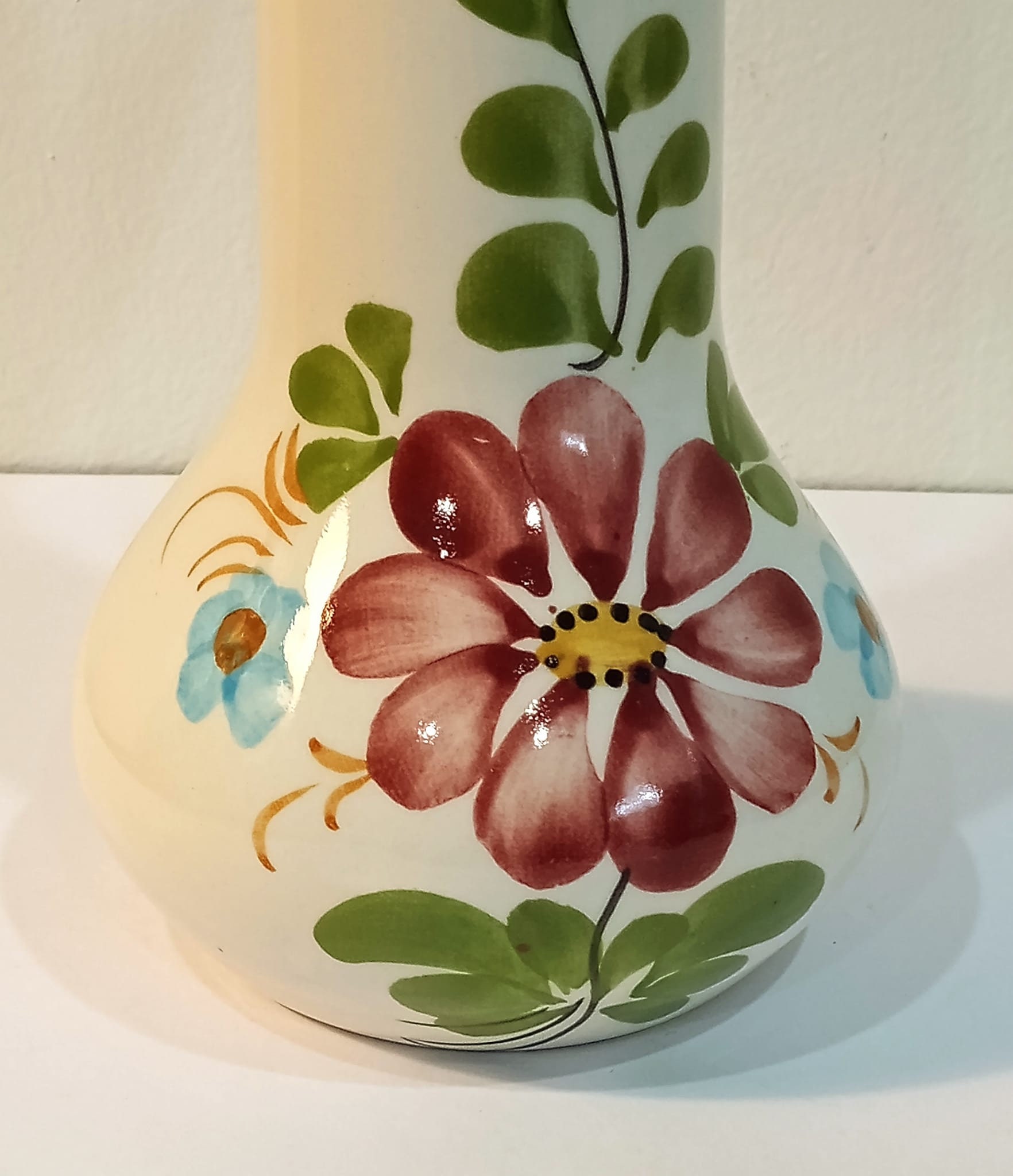 花瓶・フラワースタンド vintage * Portugal ribbon flower vase 花瓶・フラワースタンド vintage * Portugal ribbon flower vase