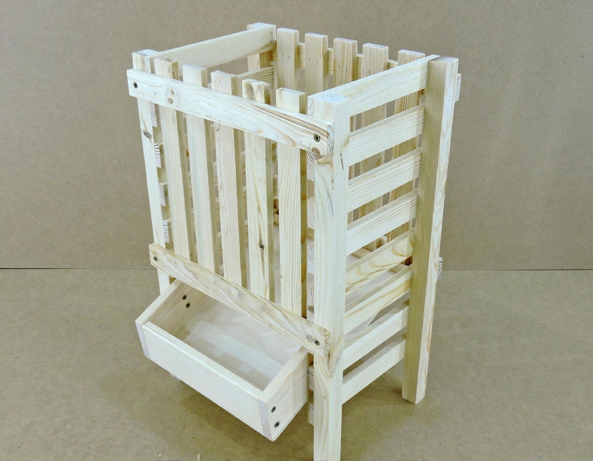 Crate Kitchen organizer Wooden crate Apple crate Vegetable box Etsy