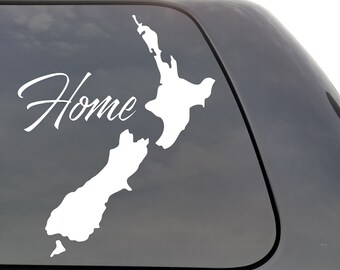 05 inch // 13 cm Wide Size - Color Matte WHITE New Zealand Silver Fern Decal Sticker Car Truck Motorcycle Window Ipad Laptop Wall Decor