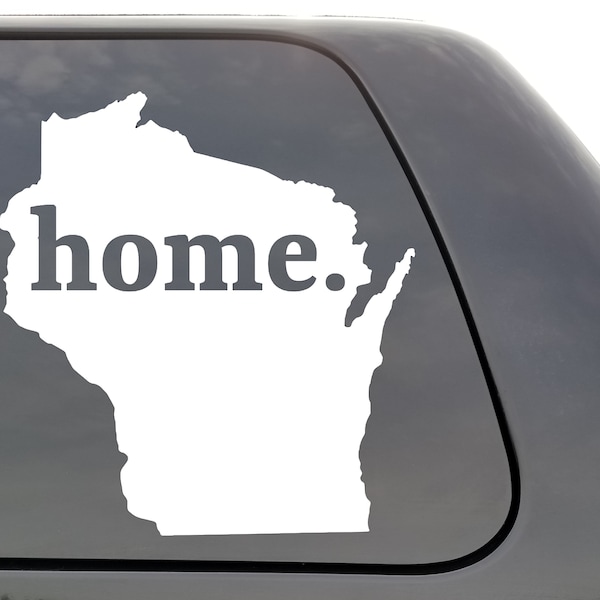 Wisconsin Badger Car Window Decal Etsy
