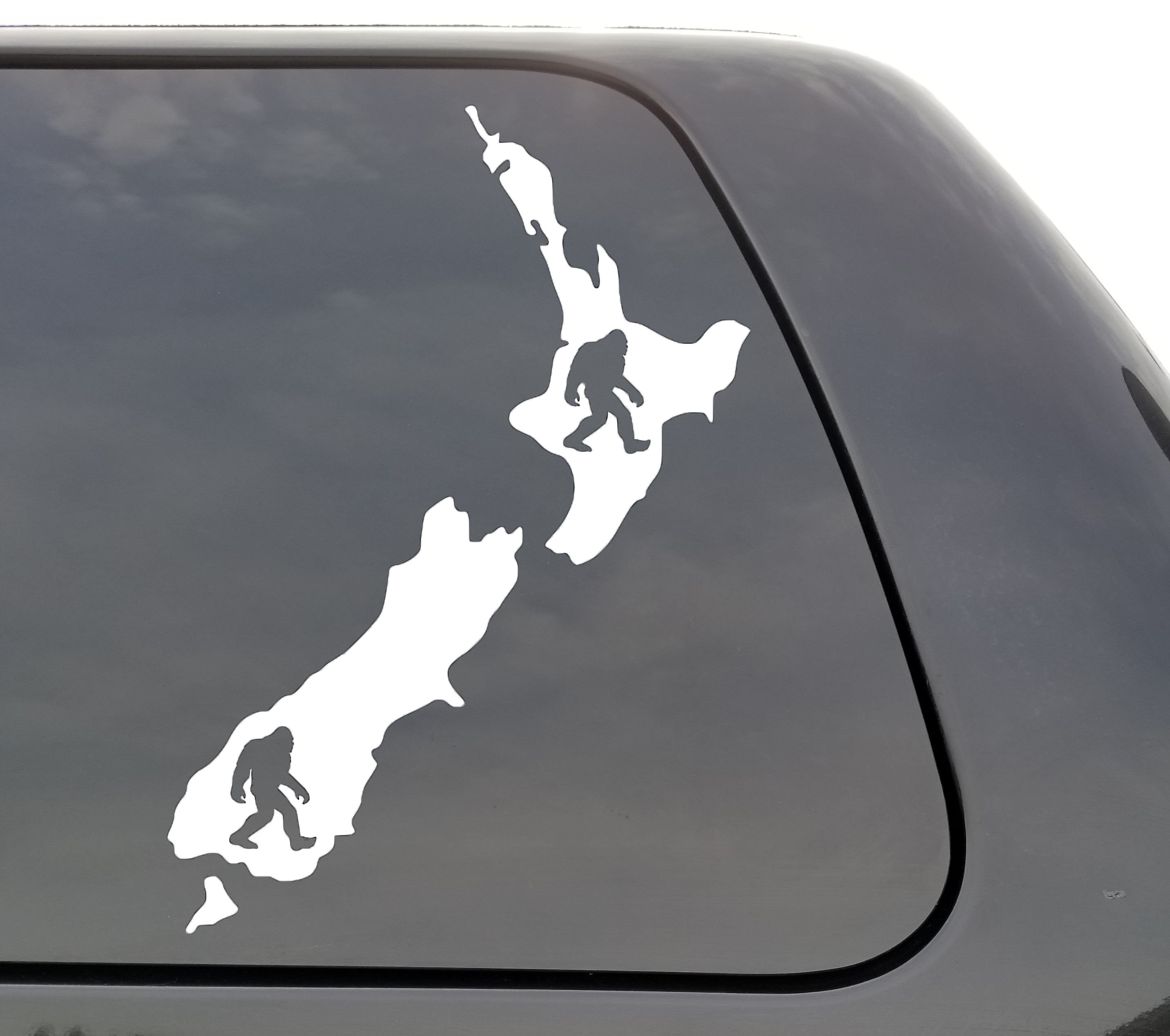 bigfoot new zealand vinyl decal bigfoot nz bigfoot kiwi