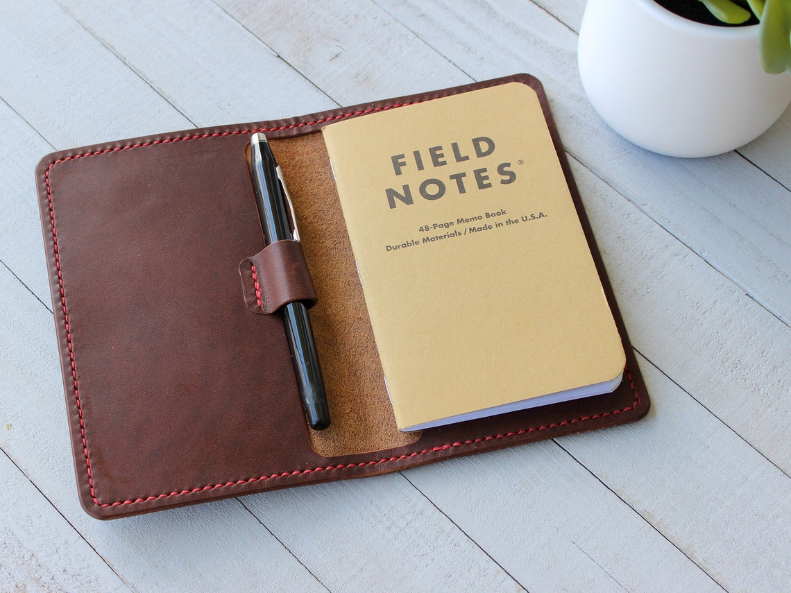 Pocket Field Notes Notebook Cover Etsy