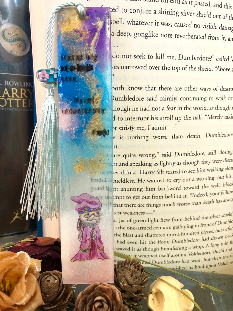 Harry Potter Bookmark Albus Dumbledores Passwords Hogwarts