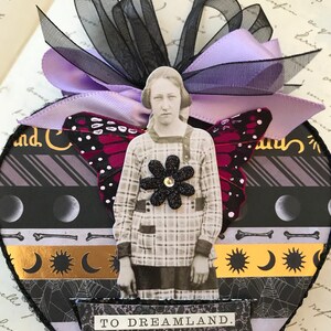 Halloween Ornament - To Dreamland - Handgemachter Vintage Inspirierter Feen Ornament