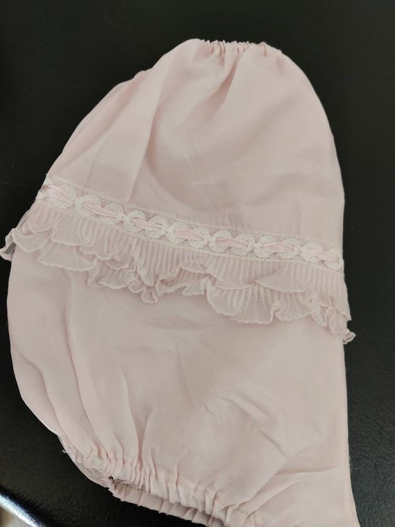 Palest pink pretty little girls nylon panties new… - image 1
