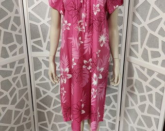 pink moo moo dress ALAZA Pink Bow Moo Moos for Women Moomoo Nightgown House Dresses Mumu Long Sleeve Sleep Shirt at Amazon Women's Clothing store