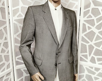 Veste Vintage En Tweed Laine Magee Homme - Taille 42 (poitrine) - À Carreaux, Fabriqué UK