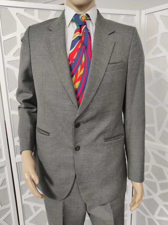 Stafford Ellison Grey Woven Fabric Classic Style Single