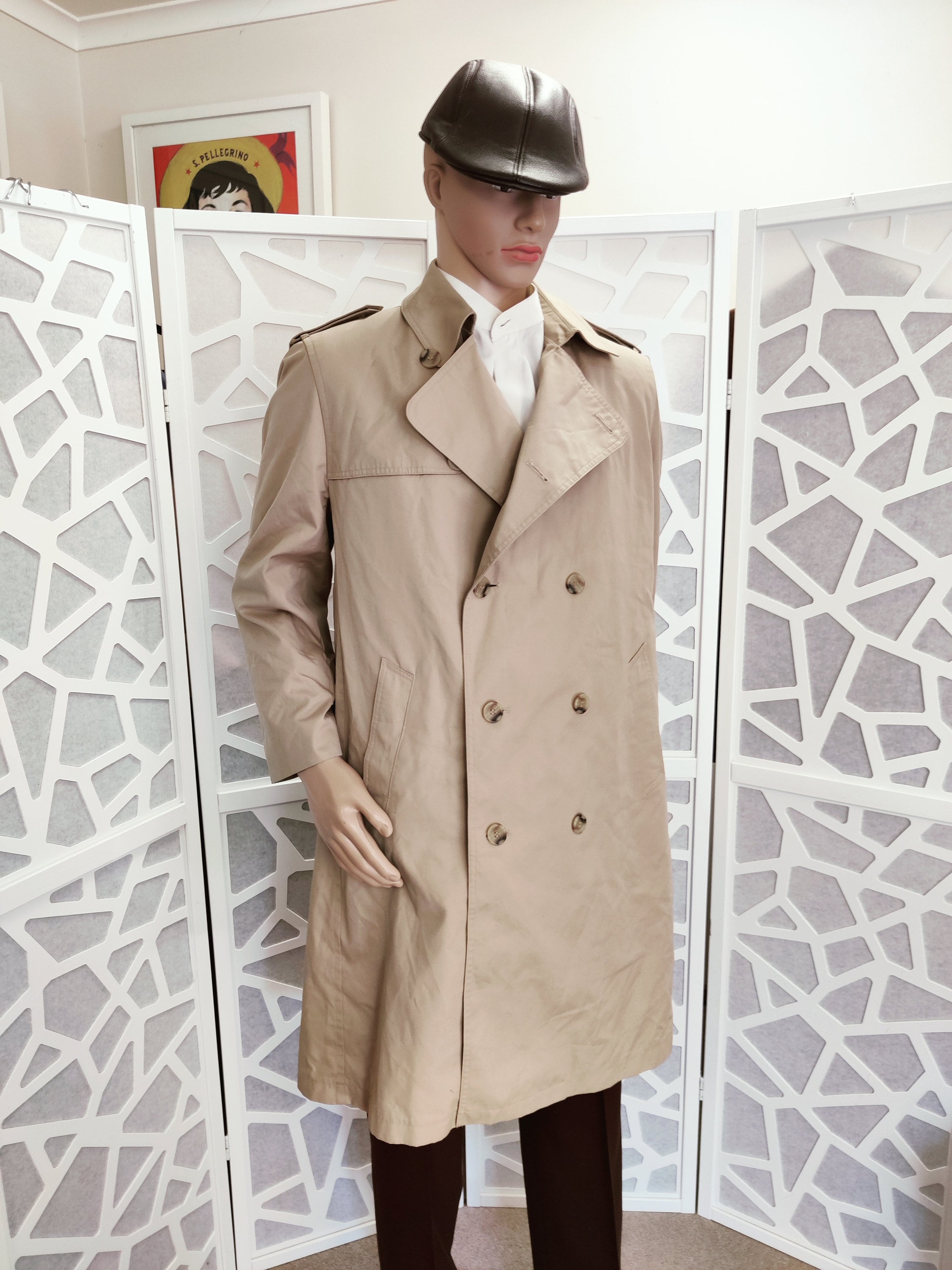 ジャケット・アウター Eaphi MULTI COLLAR LONG COAT beige 2 Misty Harbour Made in Korea Knee Length Double Breasted Trench