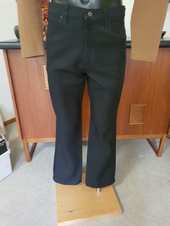 Black Wrangler Jeans Pants Slight 