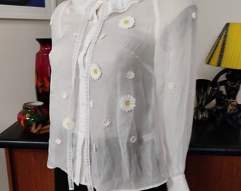 【莉奈】DAISY LIN Blouse Sheer Puff　チュニック 莉奈様専用】DAISY LIN Blouse Sheer Puff チュニック（DAISY