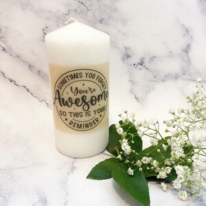 Affirmation Candles