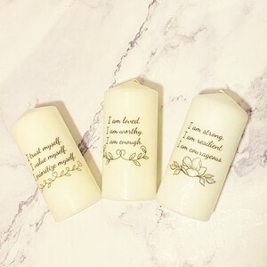 Affirmation Candles