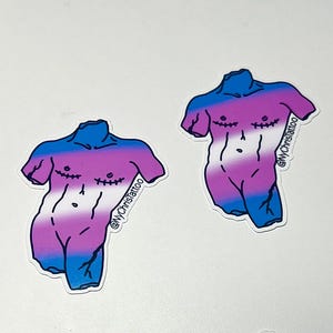 Statue Trans Flag Pride Sticker