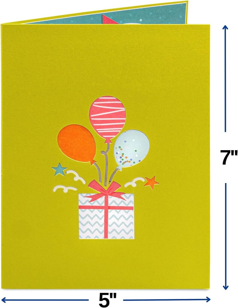 Paper Love 3D Birthday Pop up Card, Happy Birthday Box, for Adults or ...