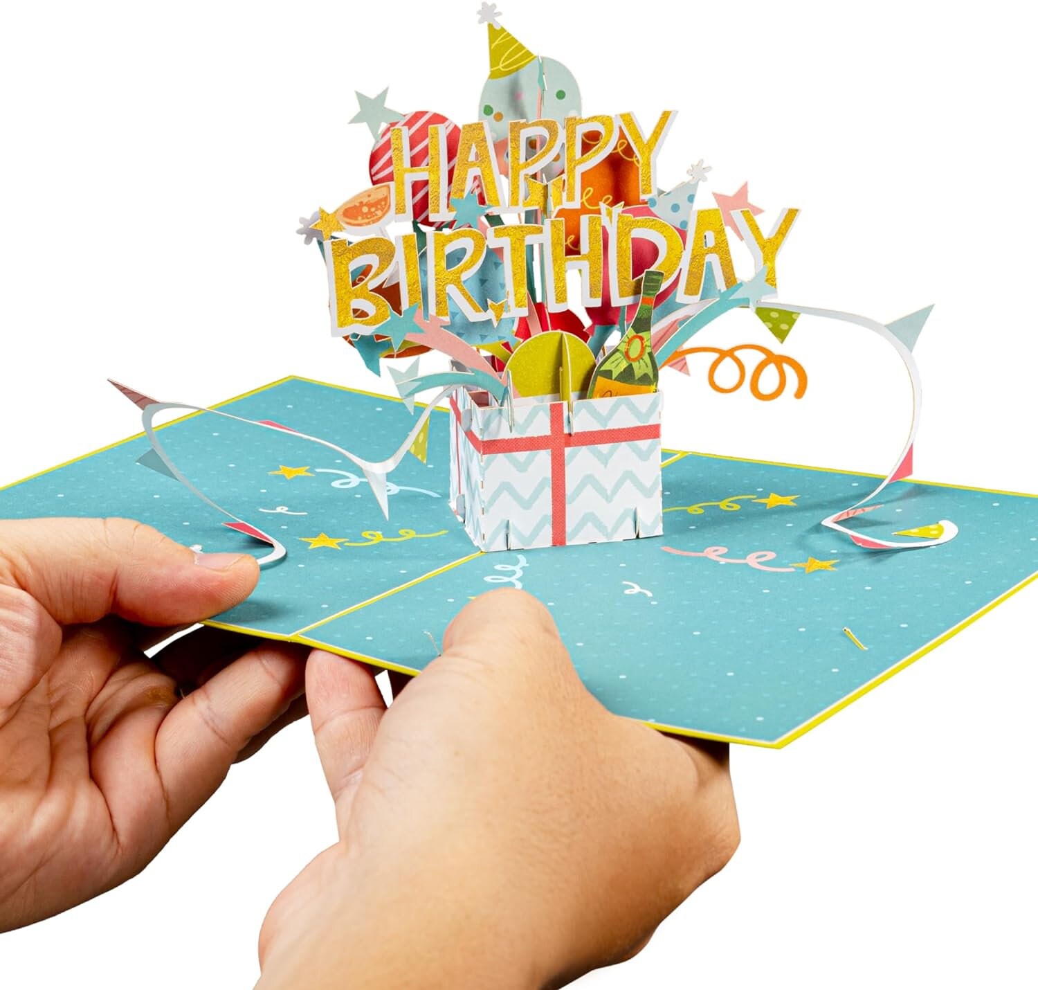 Paper Love 3D Birthday Pop up Card, Happy Birthday Box, for Adults or ...