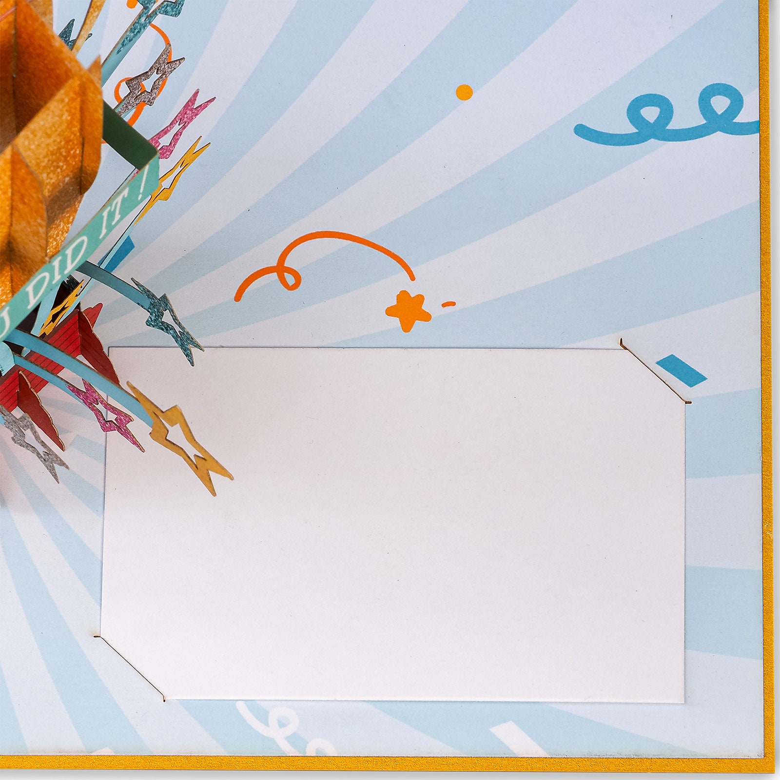 Paper Love Congrats Pop up Graduation Card, Handmade 3D Popup Greeting ...