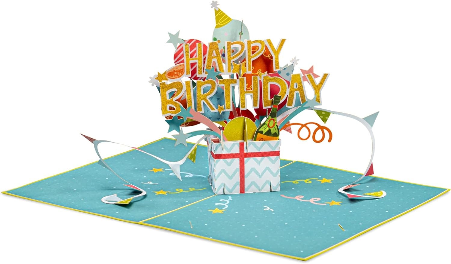 Paper Love 3D Birthday Pop up Card, Happy Birthday Box, for Adults or ...