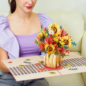 Paper Love HugePop 3D Vibrance Bouquet Pop Up Card - View #10