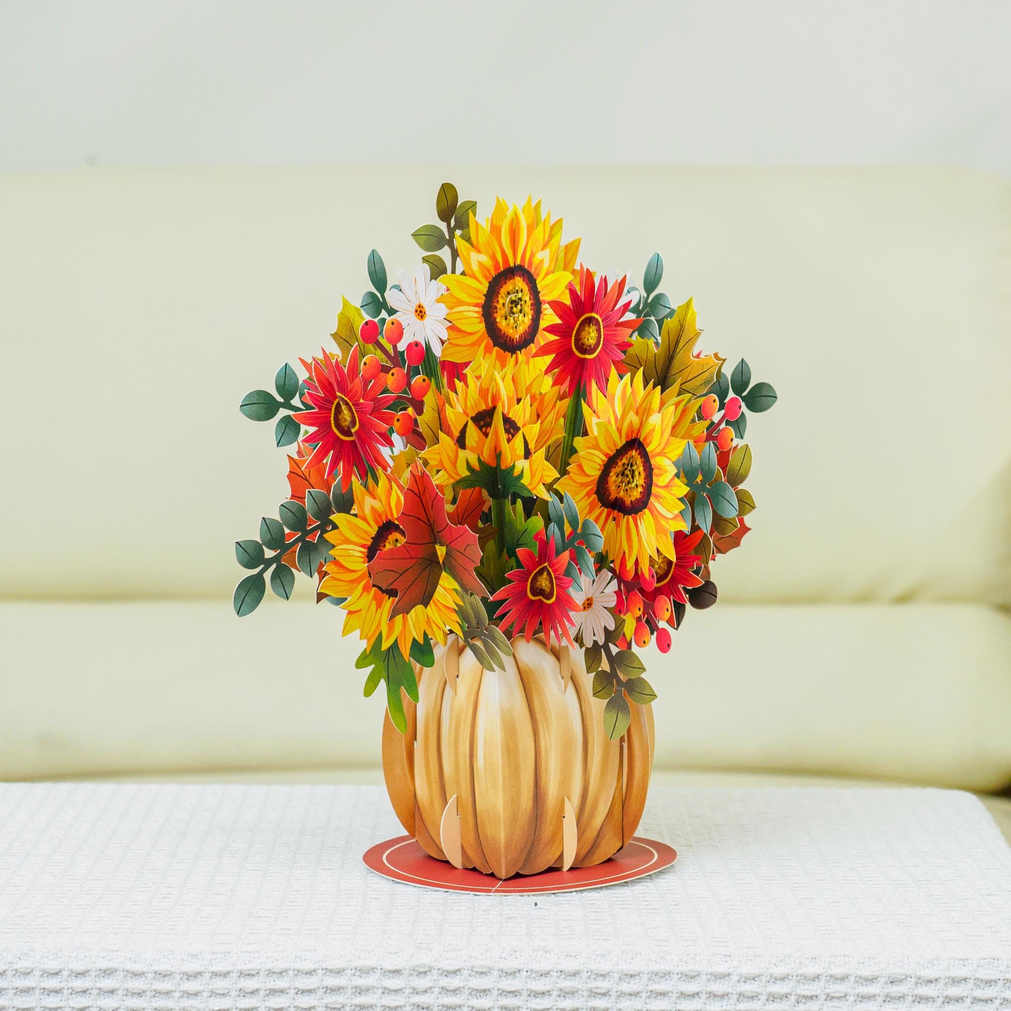 Paper Love HugePop 3D Exotica Bouquet Pop Up Mothers Day