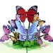Paper Love Butterflies Premium Pop Up Card, 3D Popup Greeting Cards, for Mothers Day, Spring, Graduation, Birthday, Wedding, Anniversary 