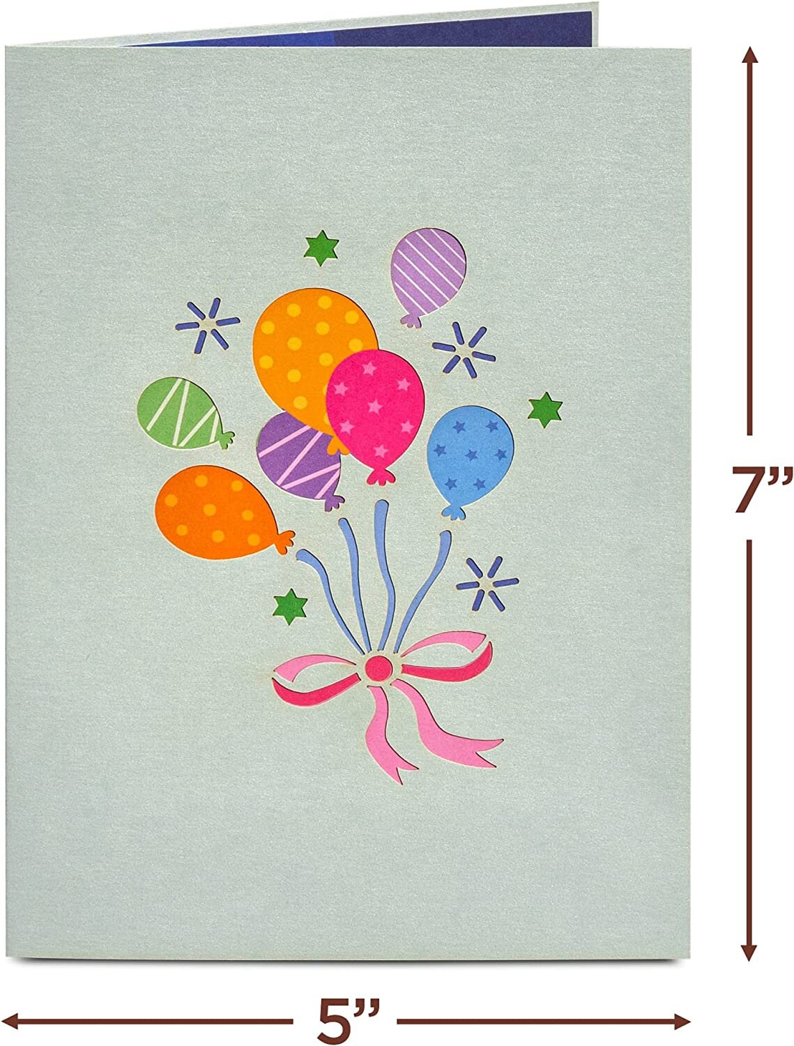 Paper Love 3D Birthday Pop up Card, Happy Birthday Balloons, for Adults ...