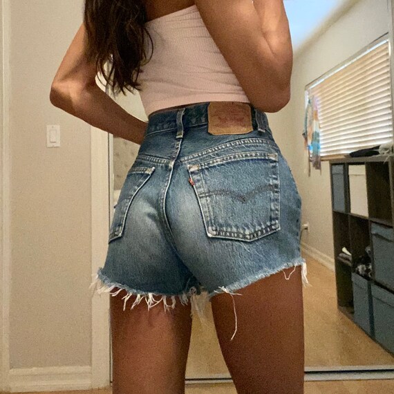Vintage Levi's 501 Medium Wash Shorts 