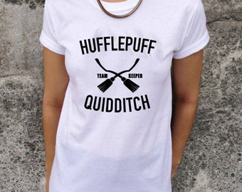 Hufflepuff Quidditch, Quidditch T-shirt, Quidditch Tee, Harry Potter T-shirt, Quidditch Shirt