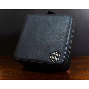 Smell-Proof Vegan Leather Case with Combination Lock | Stashbox | Bag with Lock | Marijuana Storage | Stoner Kit |