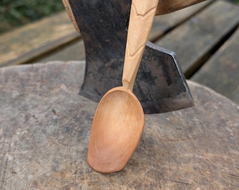 Hand Carved Field Maple Spoon