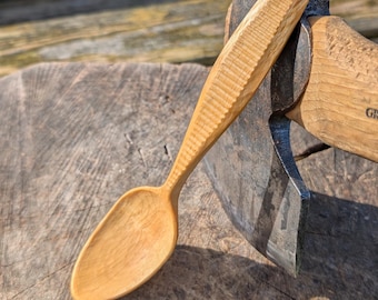 Hand Carved Beech Spoon
