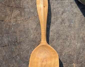 Hand Carved Magnolia Spoon