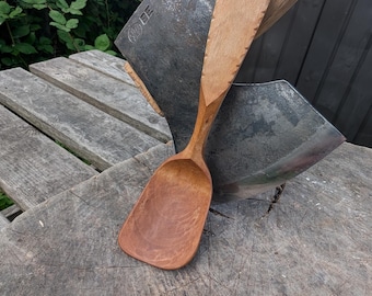 Hand Carved Cherry Spoon