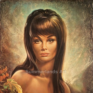 JH Lynch Autumn Leaves 60x70cm Fine Art Print Giclee Gallery Grade Paper Or Canvas Vintage Wall Home Decor Design Tretchikoff Kitsch image 1