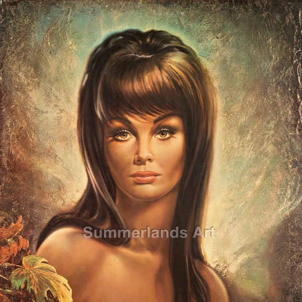 JH Lynch Feuilles d'automne 60x70cm Fine Art Print Giclee Gallery Grade Paper or Canvas vintage Wall Home Decor Design Tretchikoff Kitsch