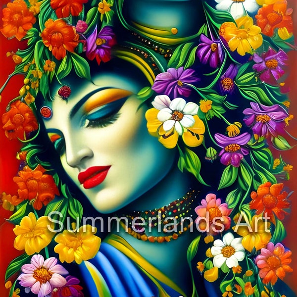 Spring And Summer Kitsch - Mid Century, Shabner, Tretchikoff, JH Lynch, 50x75cm, Fine Art Print Giclee Gallery Grade, Paper Or Canvas, 1960s